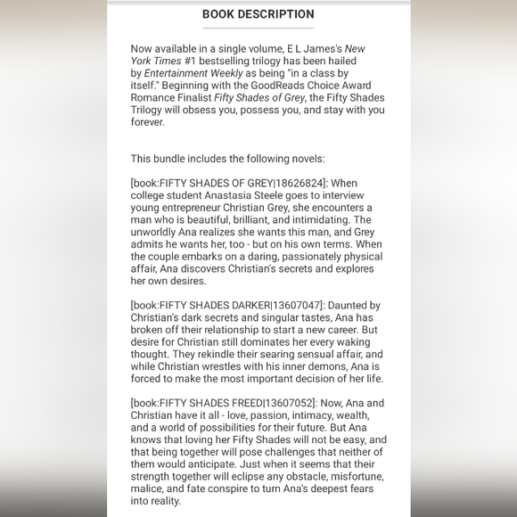 Fifty shades of grey trilogy - Picture 8 of 8